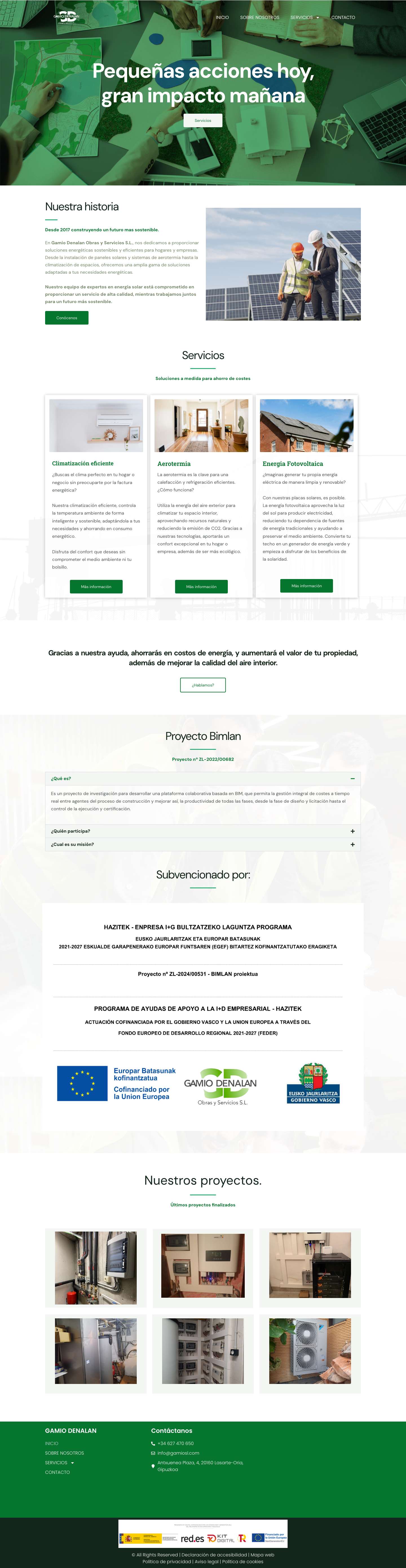 Home - GAMIO DENALAN - Full Screenshot