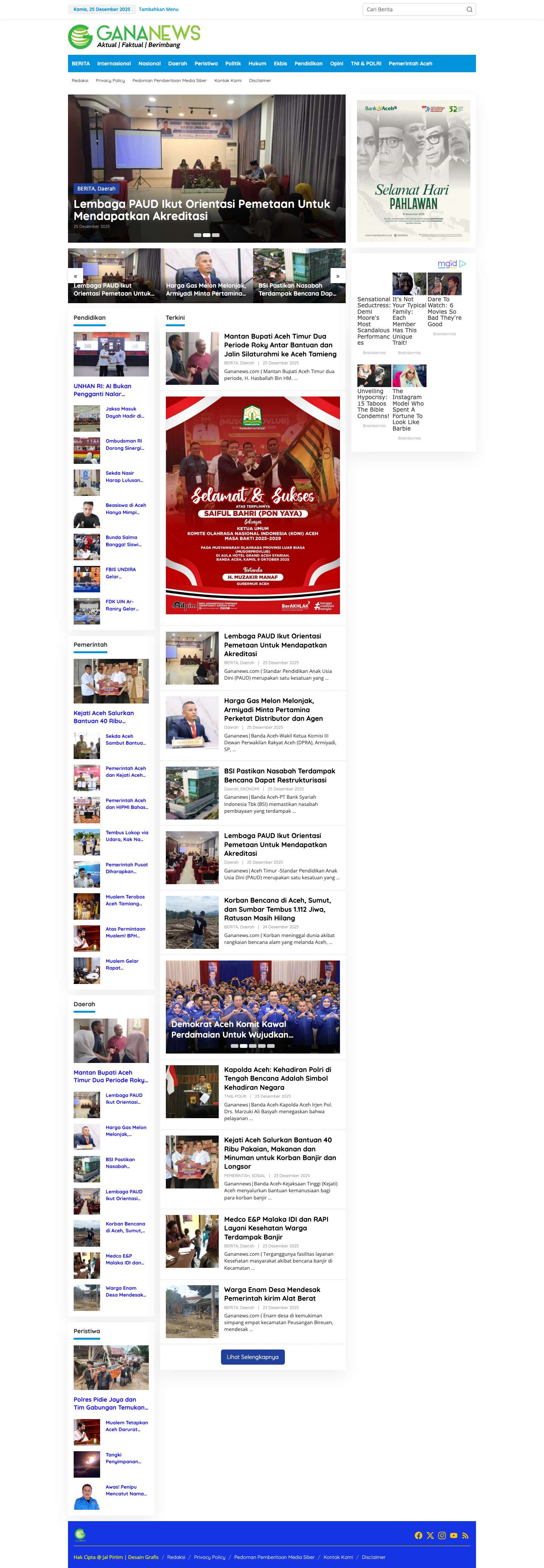 Gana News - Aktual | Faktual | Berimbang - Full Screenshot