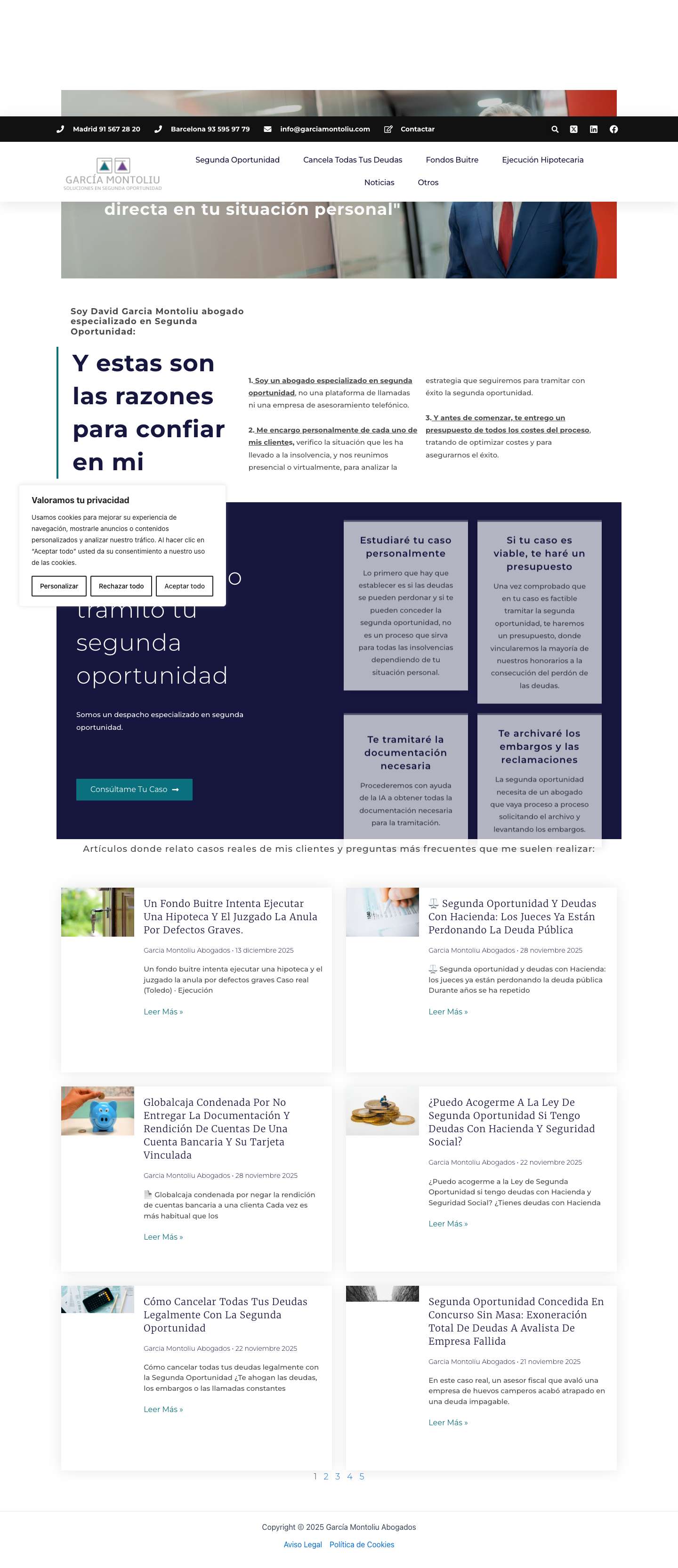 Home - García Montoliu Abogados - Full Screenshot