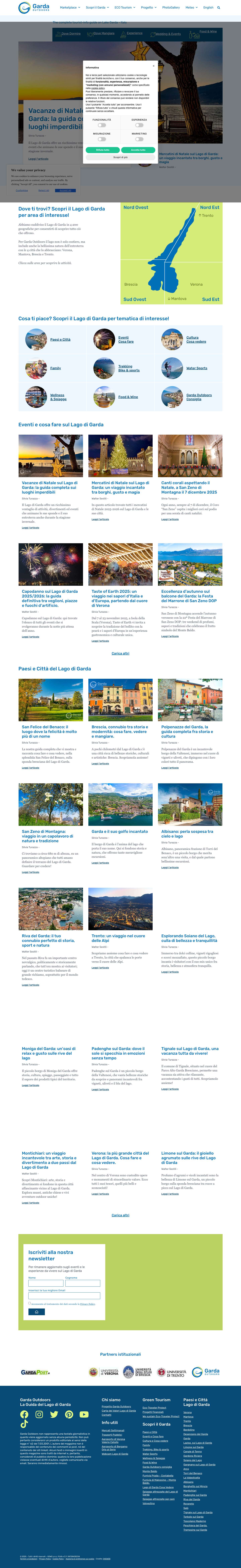 Lago di Garda by Garda Outdoors: la guida completa del Lago piu grande d'Italia - Full Screenshot