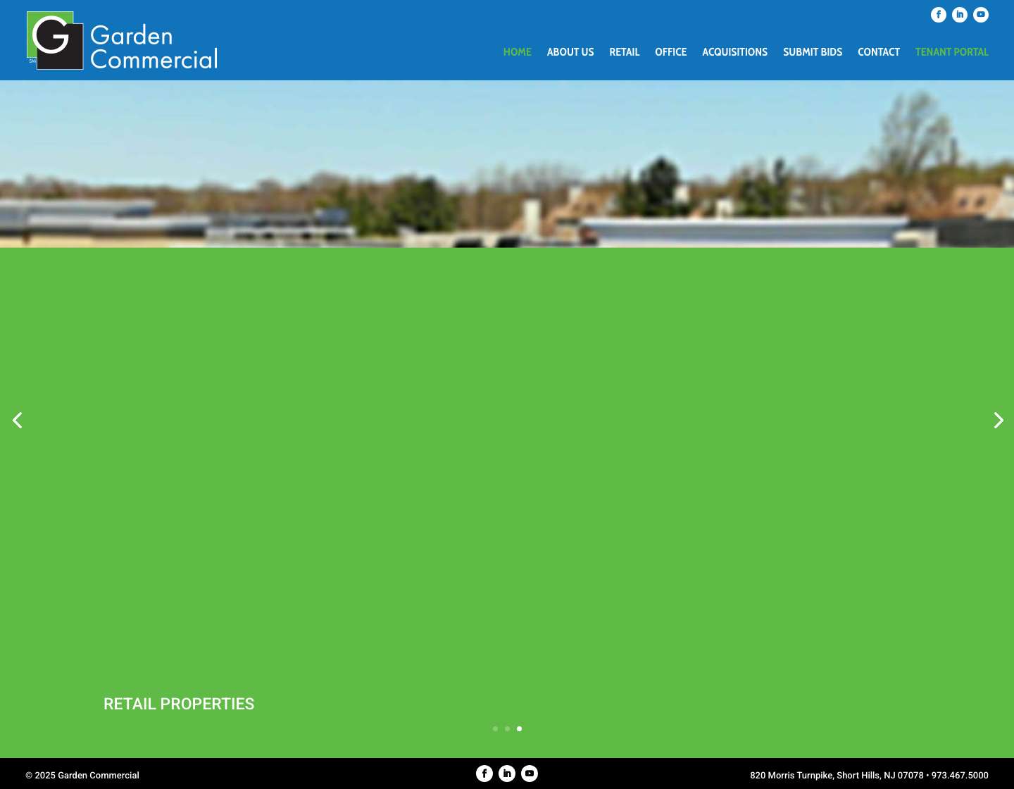 Garden Commercial Properties | - Full Screenshot