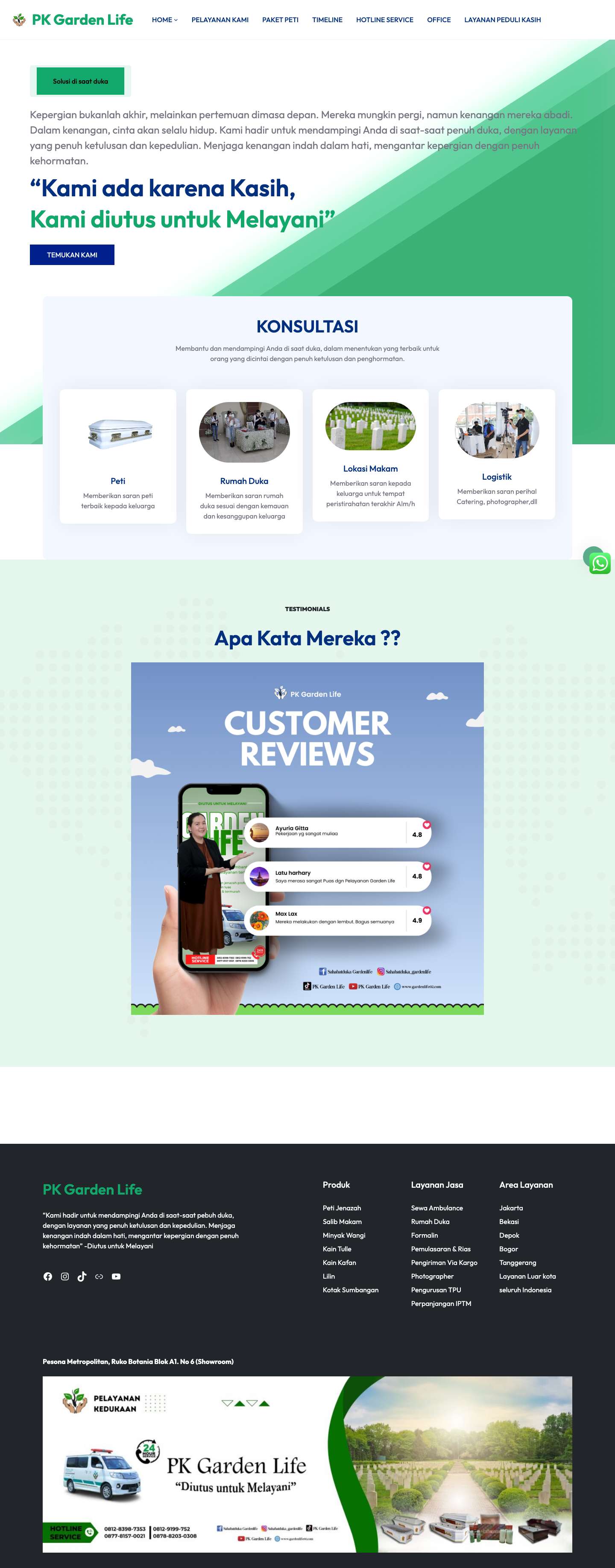 PK Garden Life – Diutus Untuk Melayani - Full Screenshot