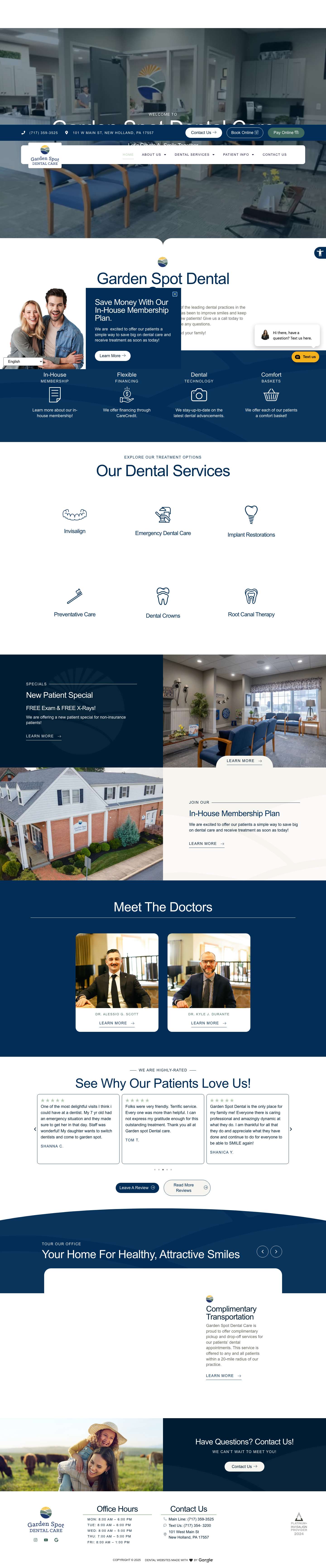 Garden Spot Dental Care Homepage | Garden Spot Dental Care | New Holland, PAAccessibility ToolsIncrease TextDecrease TextGrayscaleHigh ContrastNegative ContrastLight BackgroundLinks UnderlineReadable FontReset - Full Screenshot
