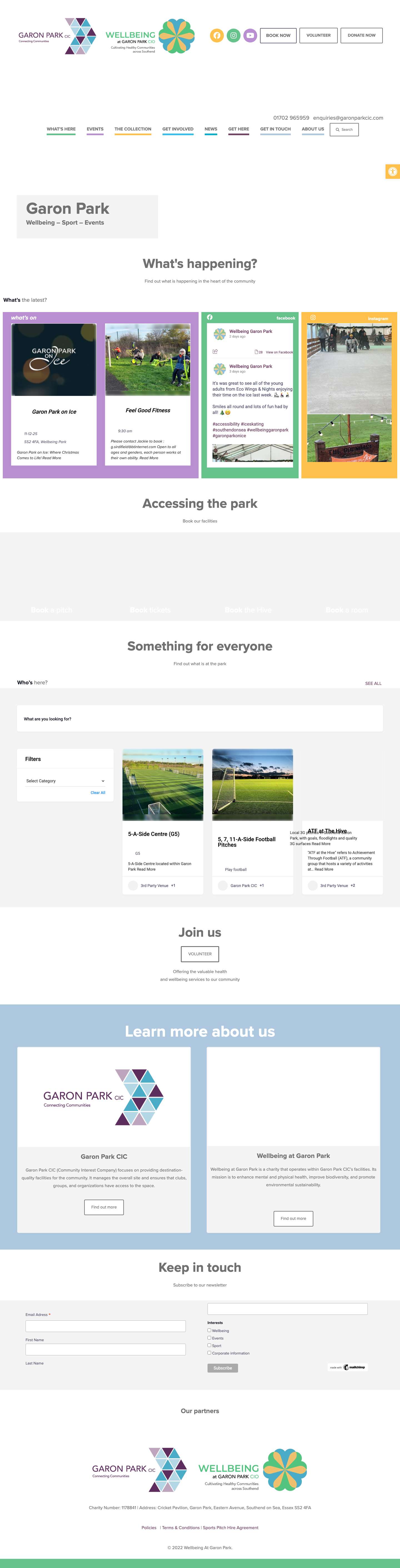 HOME - Garon ParkAccessibility ToolsIncrease TextDecrease TextGrayscaleHigh ContrastNegative ContrastLight BackgroundLinks UnderlineReadable FontReset - Full Screenshot