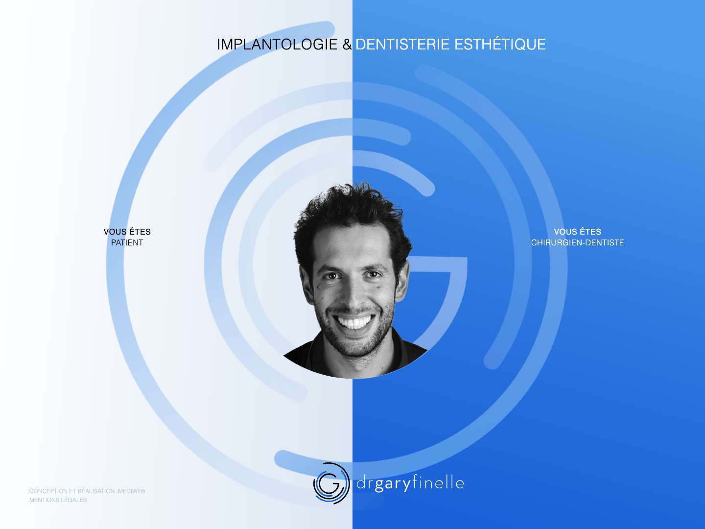 Implant Dentaire Paris 7 | Dr Gary Finelle | Dentiste Paris - Full Screenshot