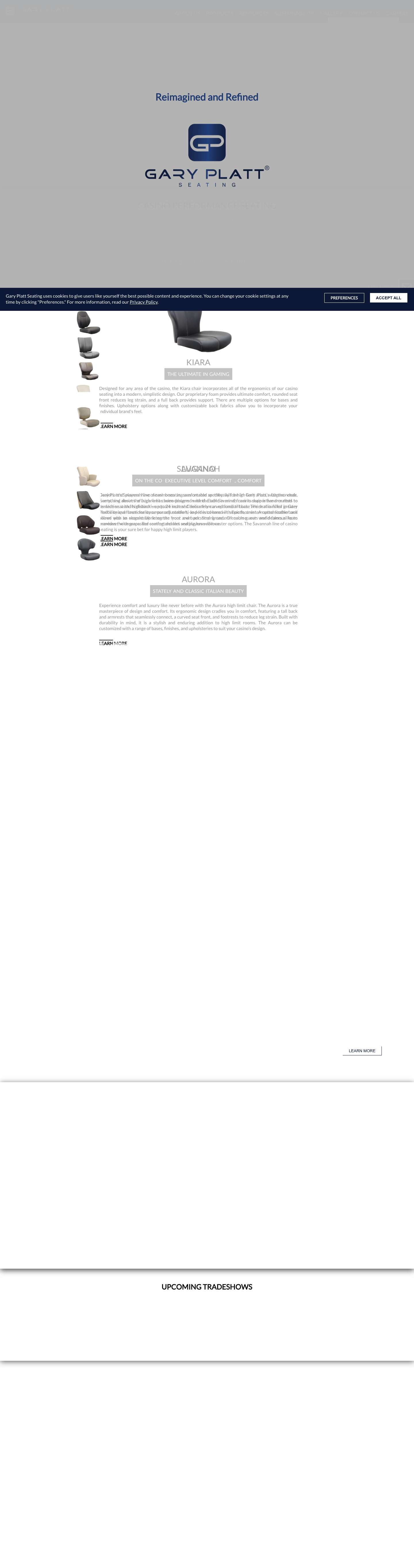 Performance Casino Chairs - Gary Platt - Full Screenshot