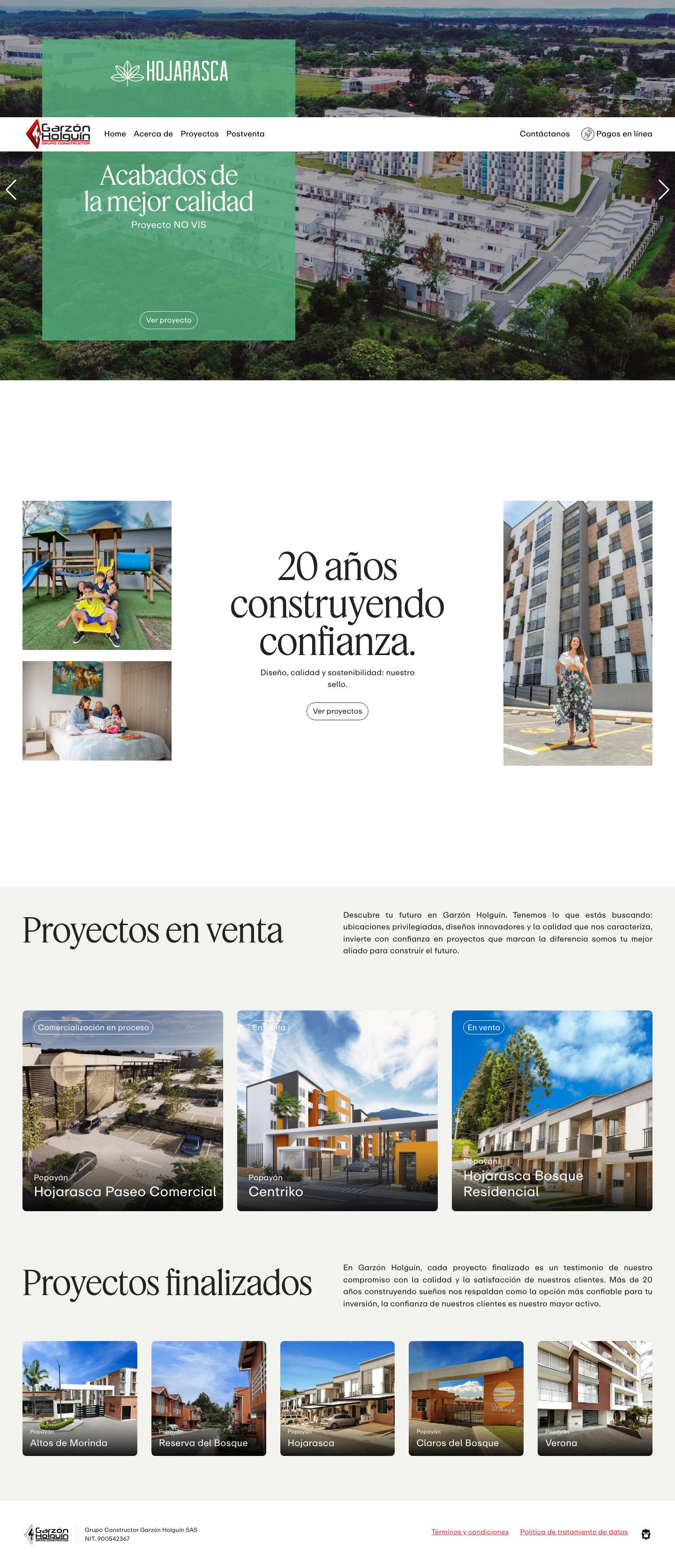 Garzón Holguín - Full Screenshot