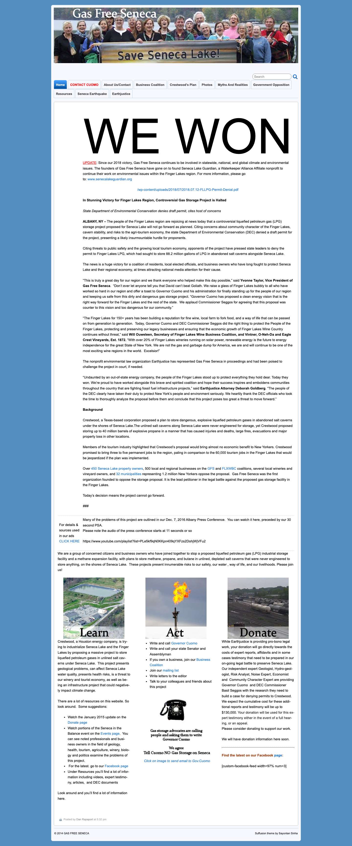 Gas Free Seneca - Full Screenshot