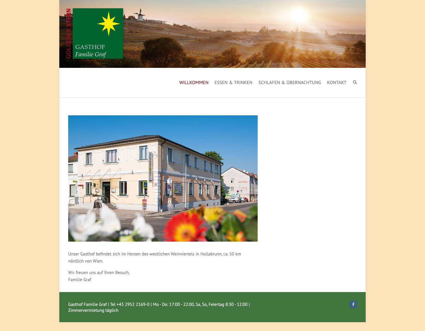 Gasthof Graf - Full Screenshot