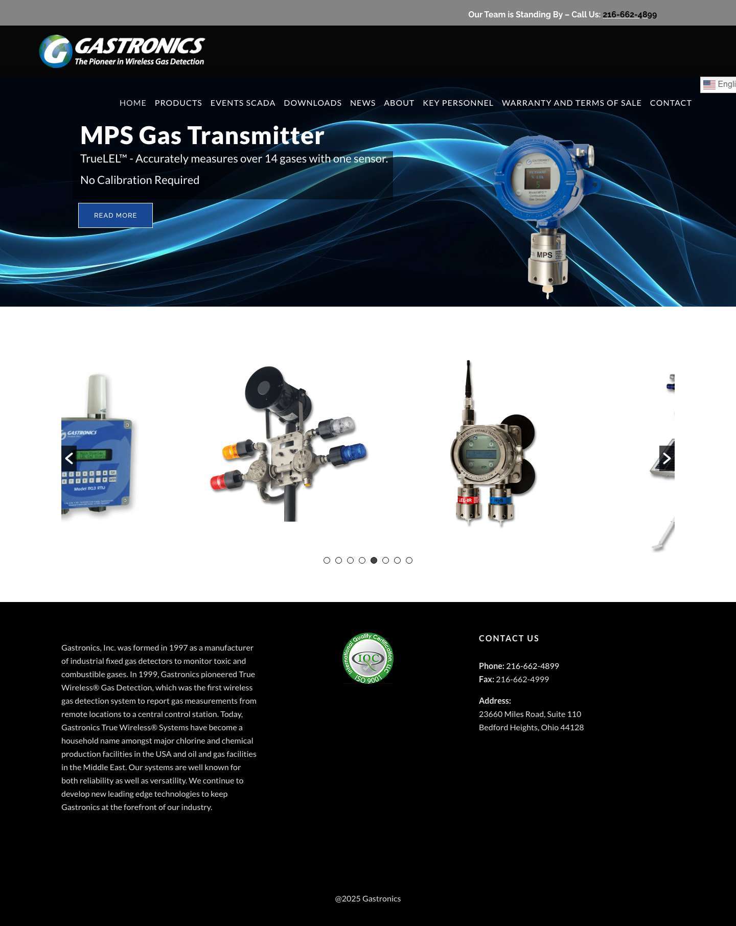 Gastronics Gas Detection - Gastronics - Full Screenshot
