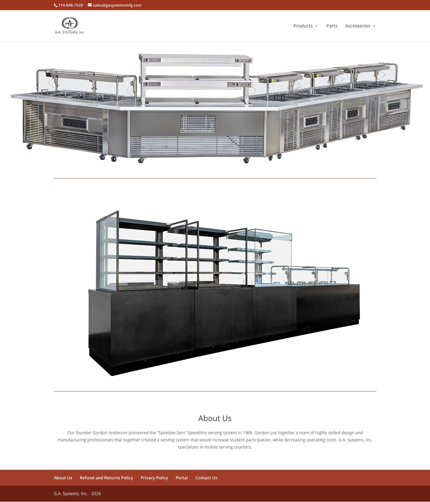 GA Systems | GA Systems Cabinets - Full Screenshot