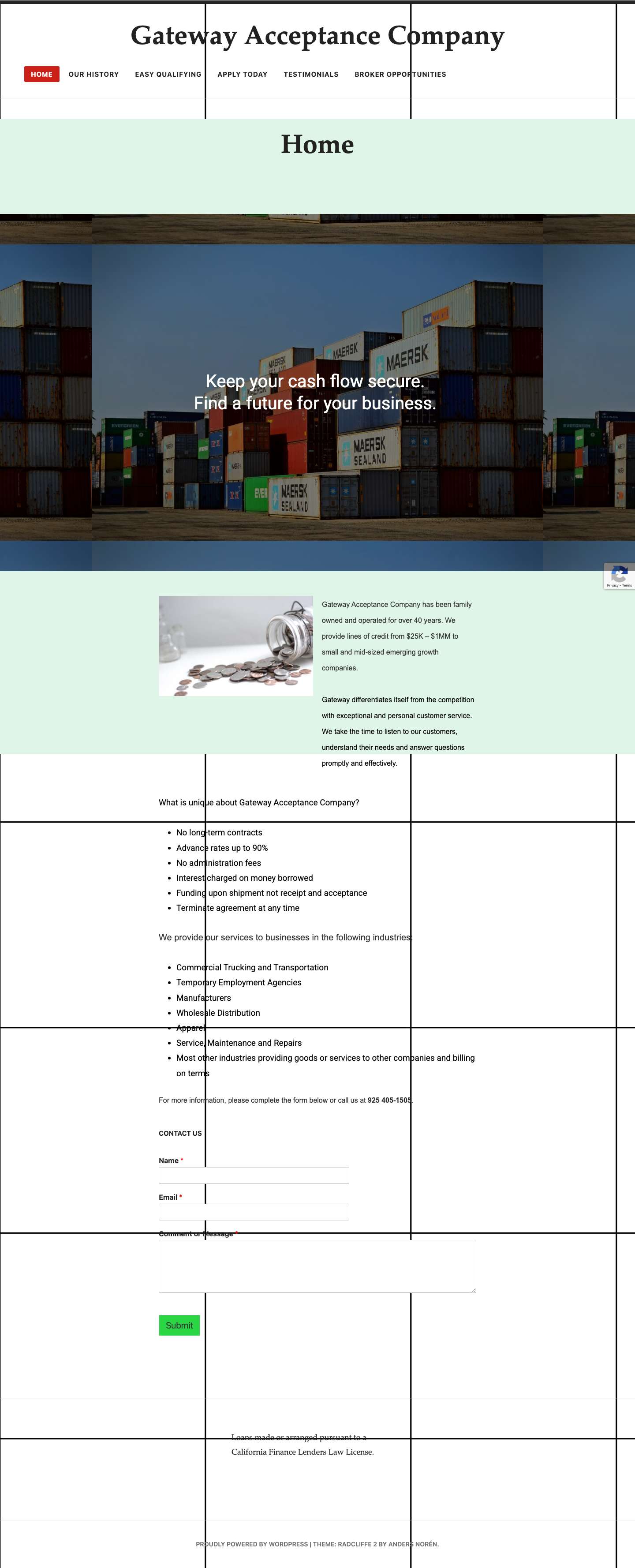 Gateway Acceptance Companysearchpreviousnexttagcategoryexpandmenulocationphonemailtimecartzoomeditclose - Full Screenshot
