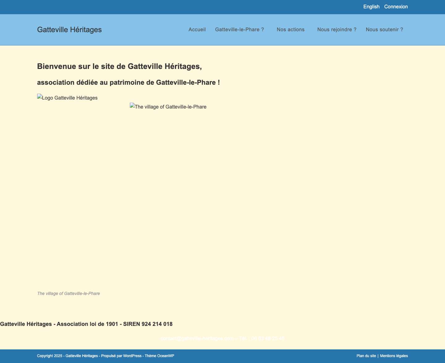 Gatteville Héritages – La mémoire du bout d'un bout du Cotentin - Full Screenshot