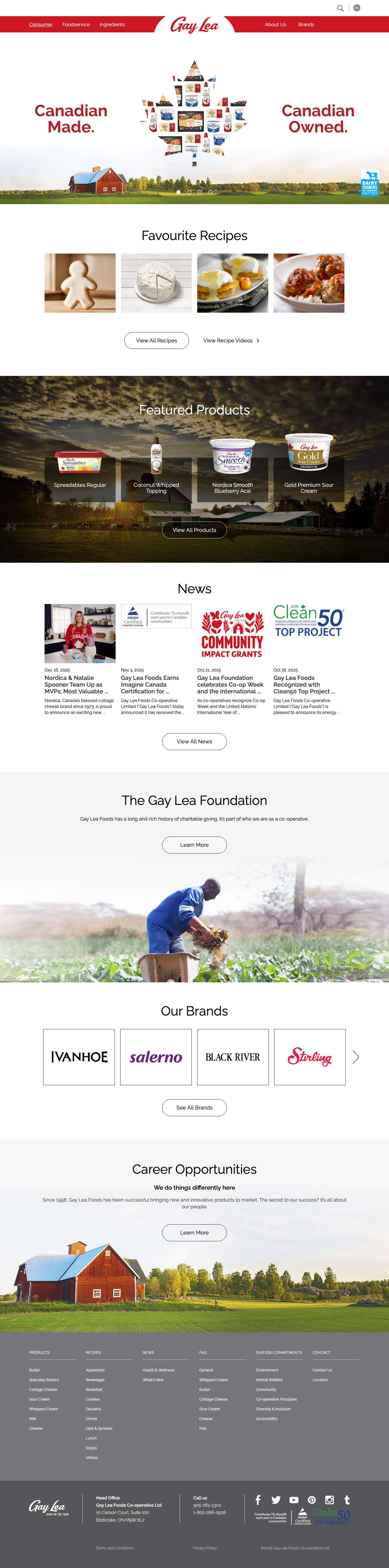 Consumer | Gay Lea - Full Screenshot