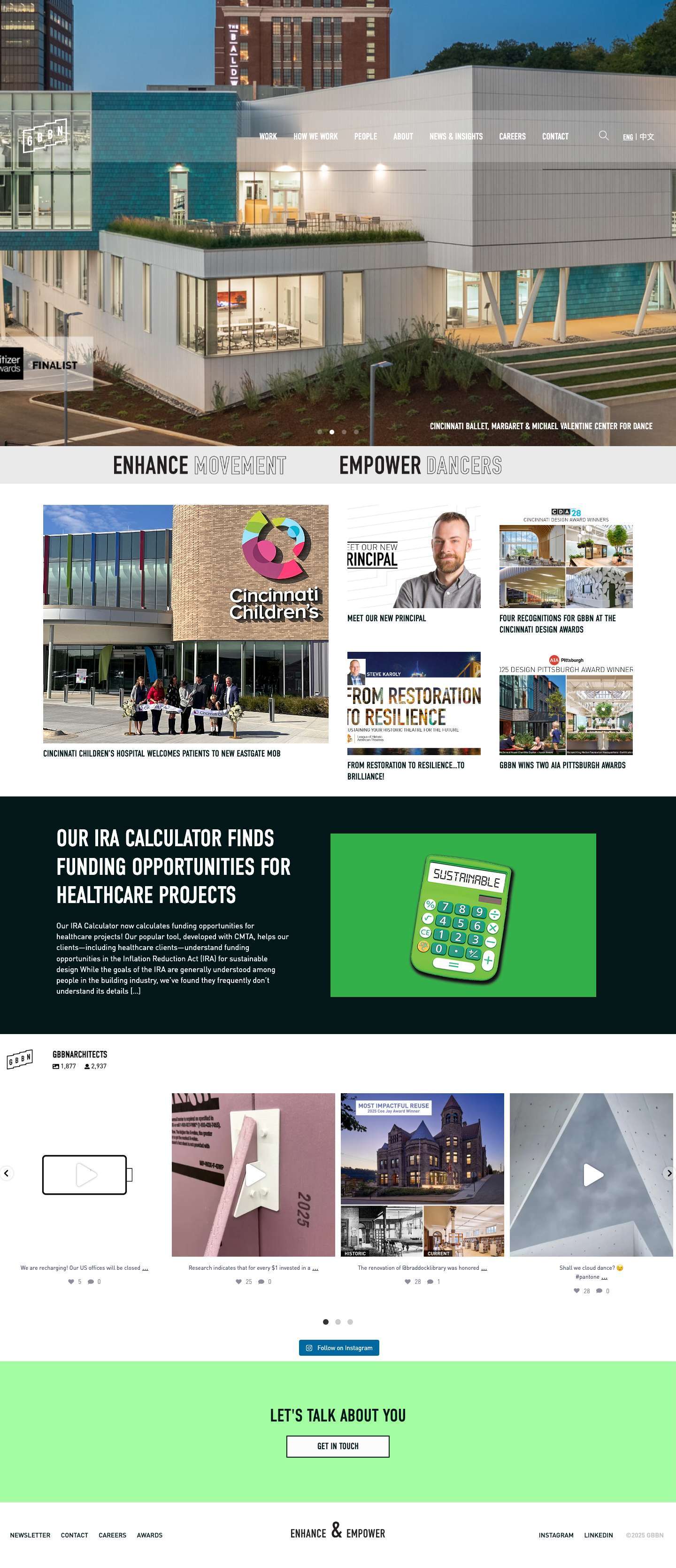GBBN: Design solutions that enhance experience & empower peopleAsset 1 - Full Screenshot