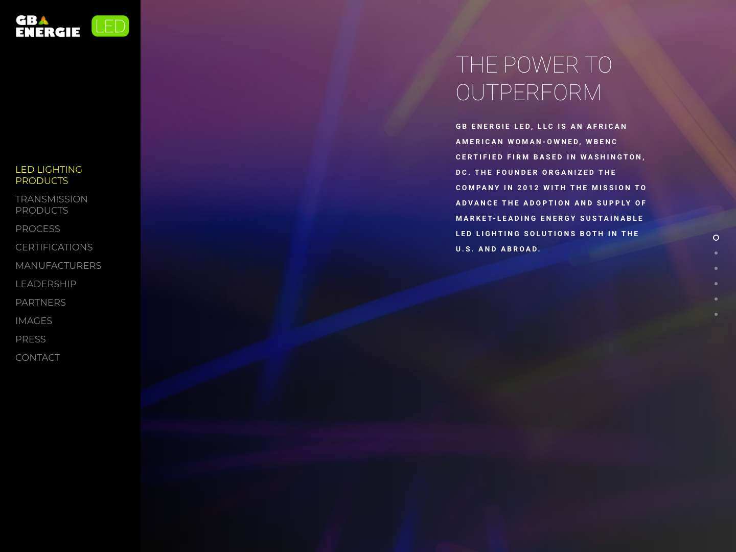 ENERGY SUSTAINABLE LED LIGHTING SOLUTIONS – TRANSMISSION CONDUCTOR AND CABLE PRODUCTS - Full Screenshot