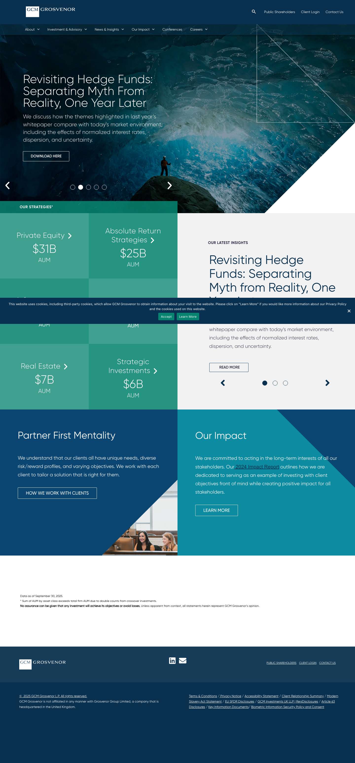GCM Grosvenor - Full Screenshot