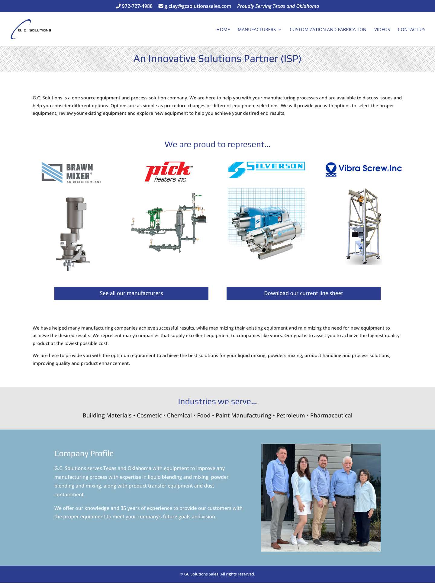 Process Manufacturers Rep - Full Screenshot