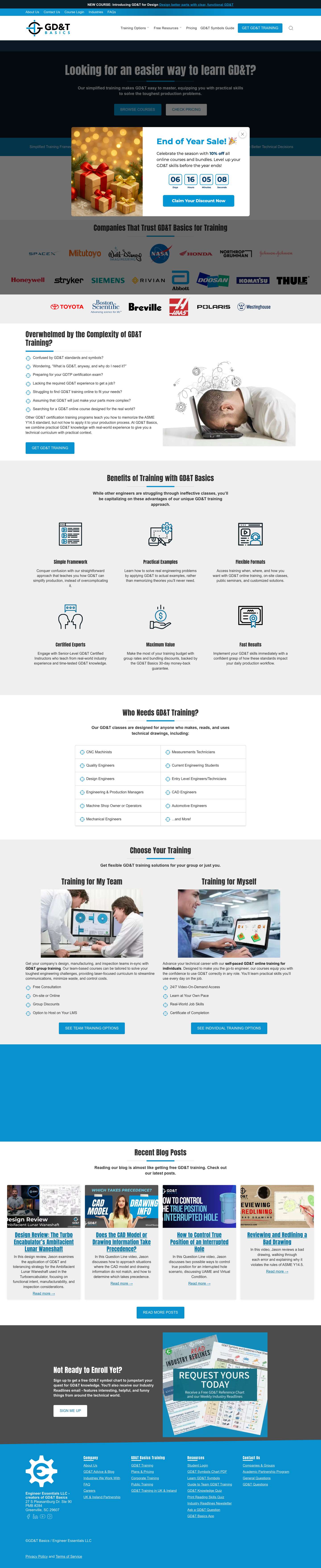 The #1 GD&T Resource - Full Screenshot