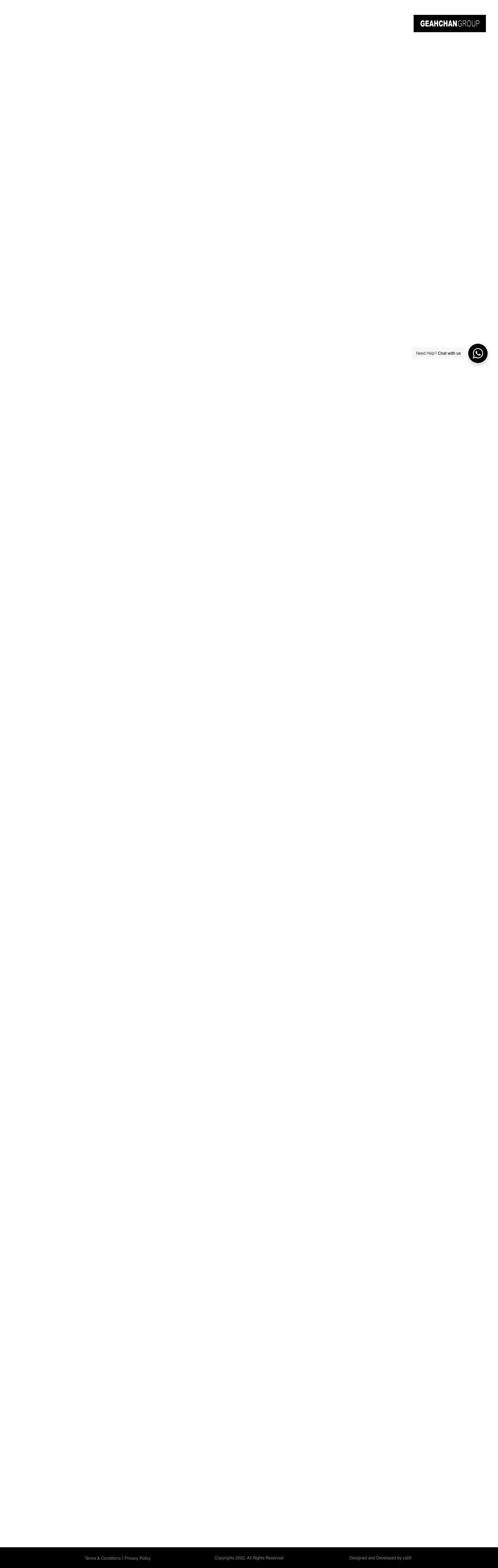 Geahchan Group | High End Homewares - Full Screenshot