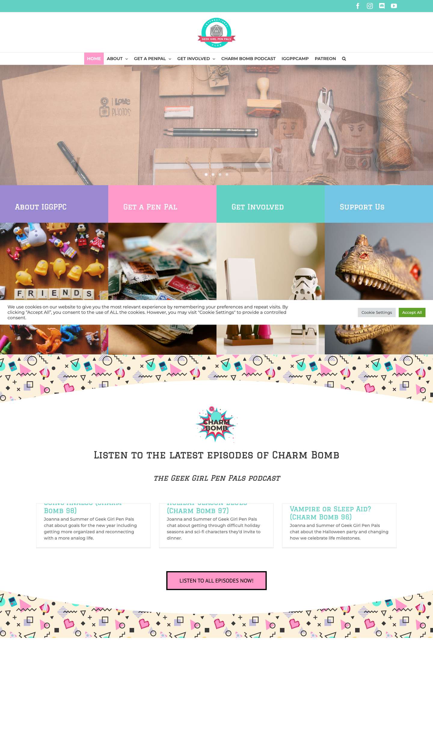 Geek Girl Pen Pals – Where Geeks and Snail Mail Collide. - Full Screenshot