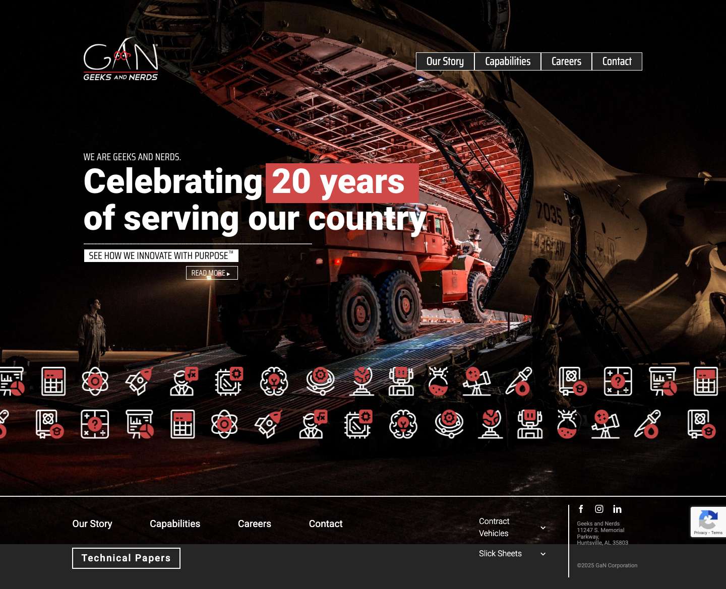 GaN Home - GaN Corporation - Full Screenshot