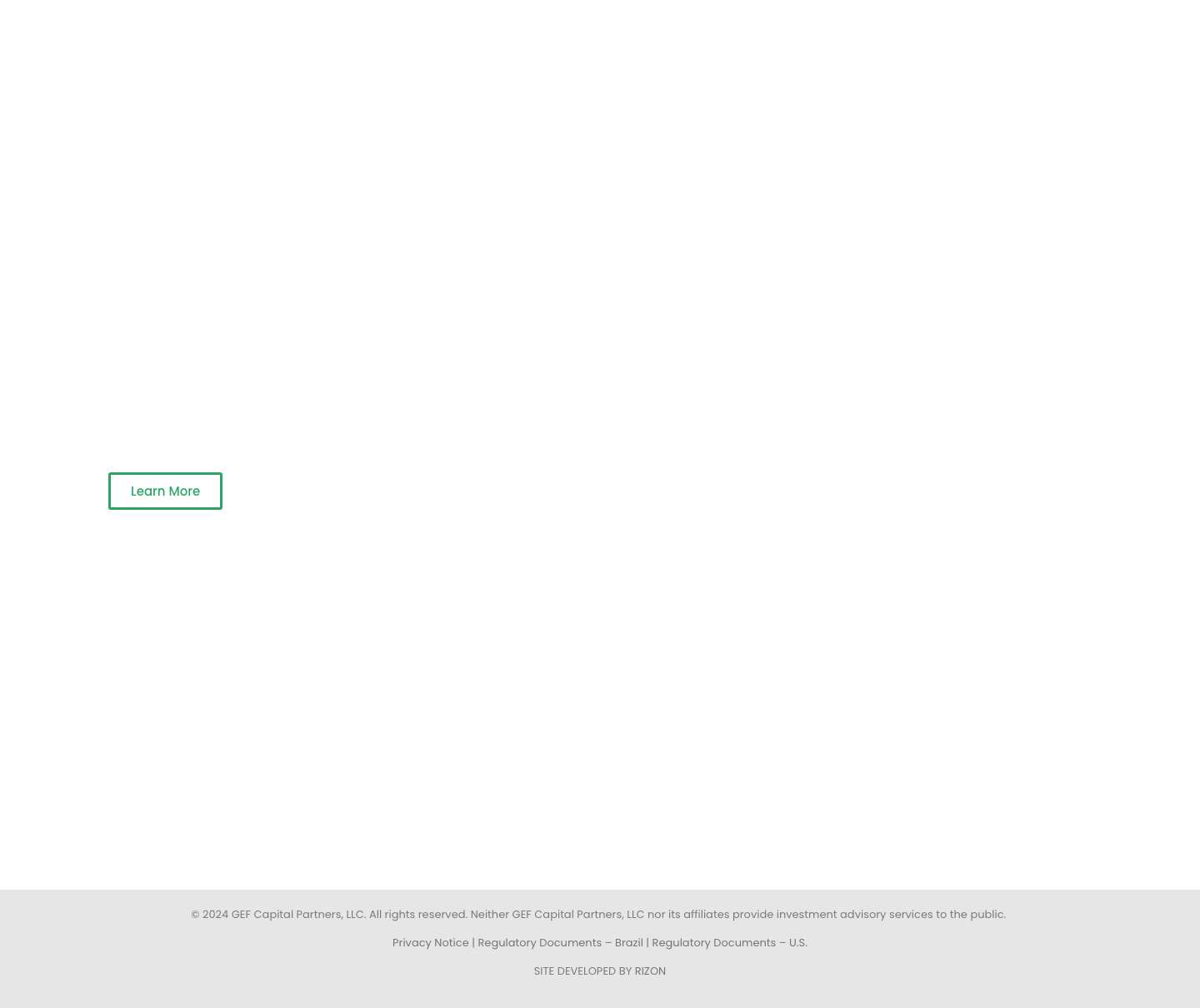 GEF | Capital Partners - Full Screenshot
