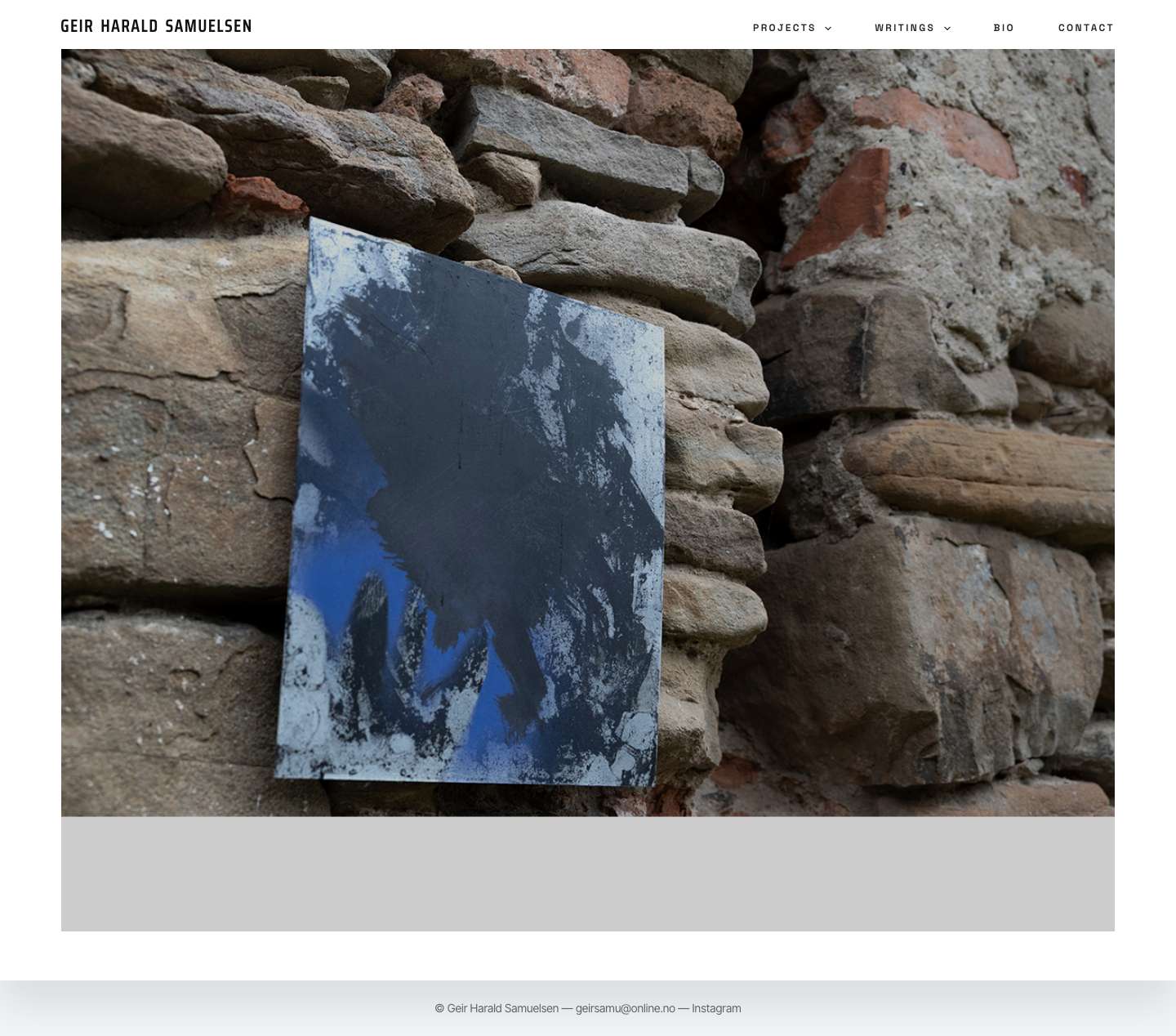 Geir Harald Samuelsen – Lines – Gestures – Resonance - Full Screenshot