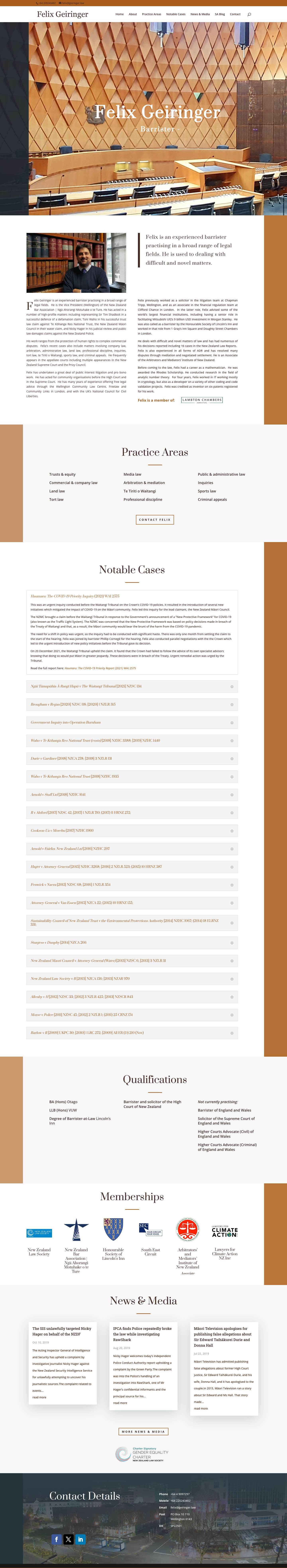 Home - Felix Geiringer - Full Screenshot