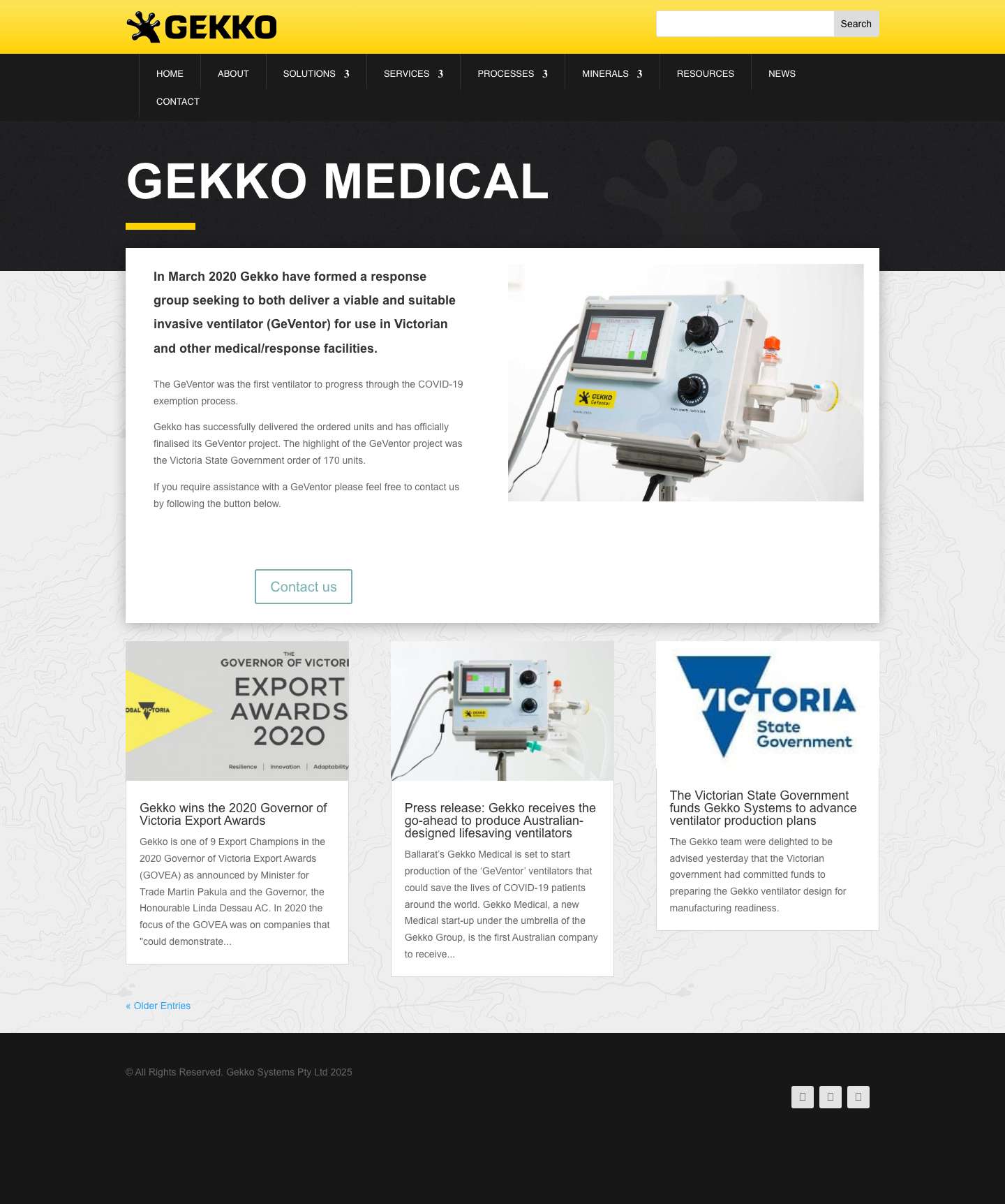 Gekko Medical - Geventor - Full Screenshot