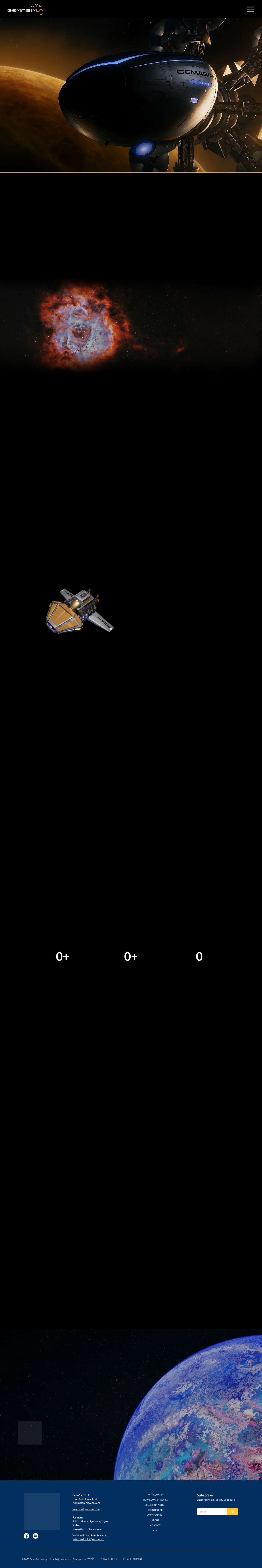 GemaSim | Improve Team Dynamics & Business Behavior - GemaSim - Full Screenshot