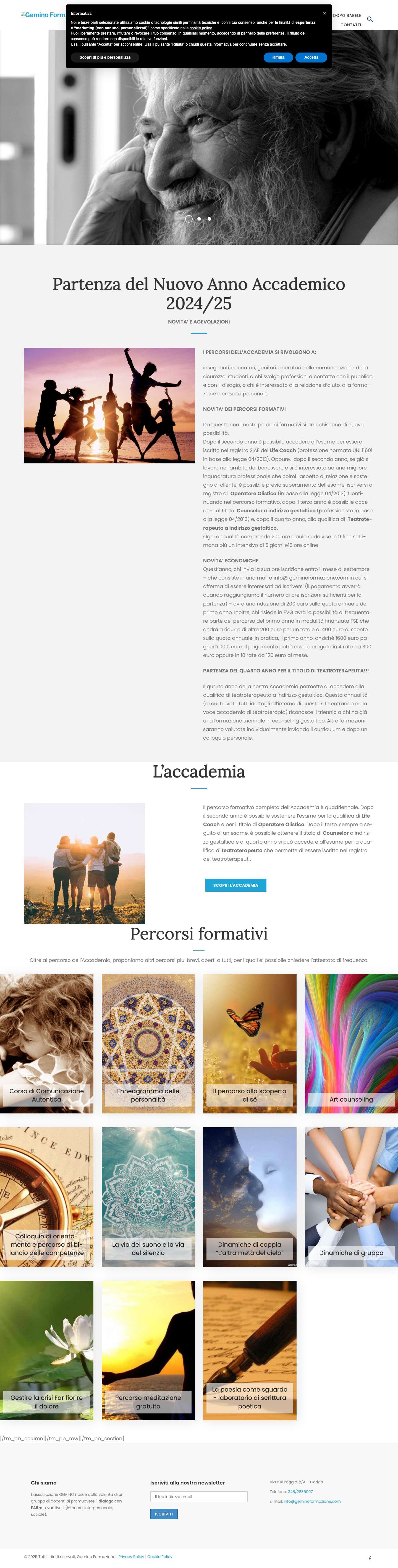 Gemino Formazione - Full Screenshot