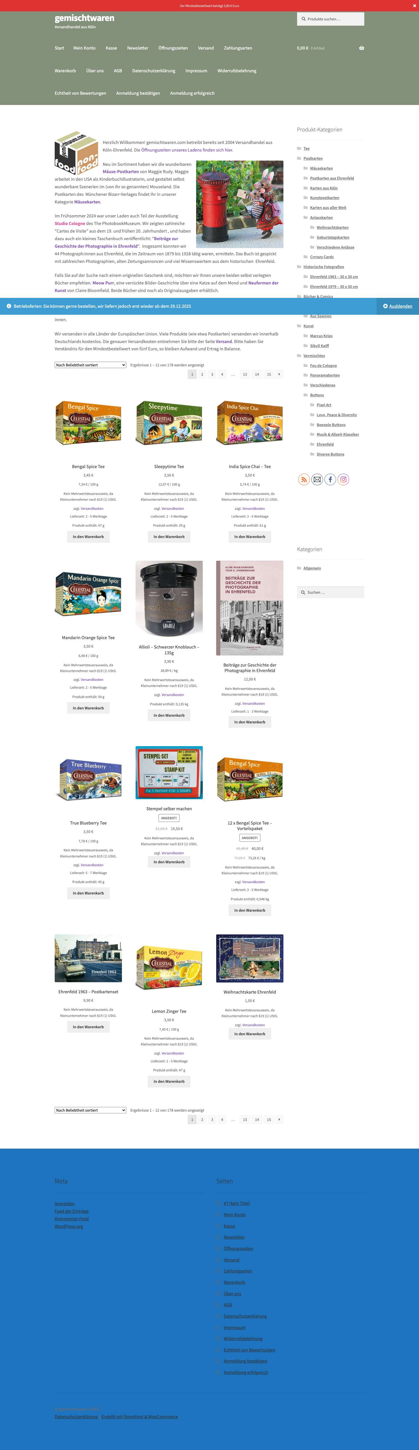 - gemischtwaren - Full Screenshot