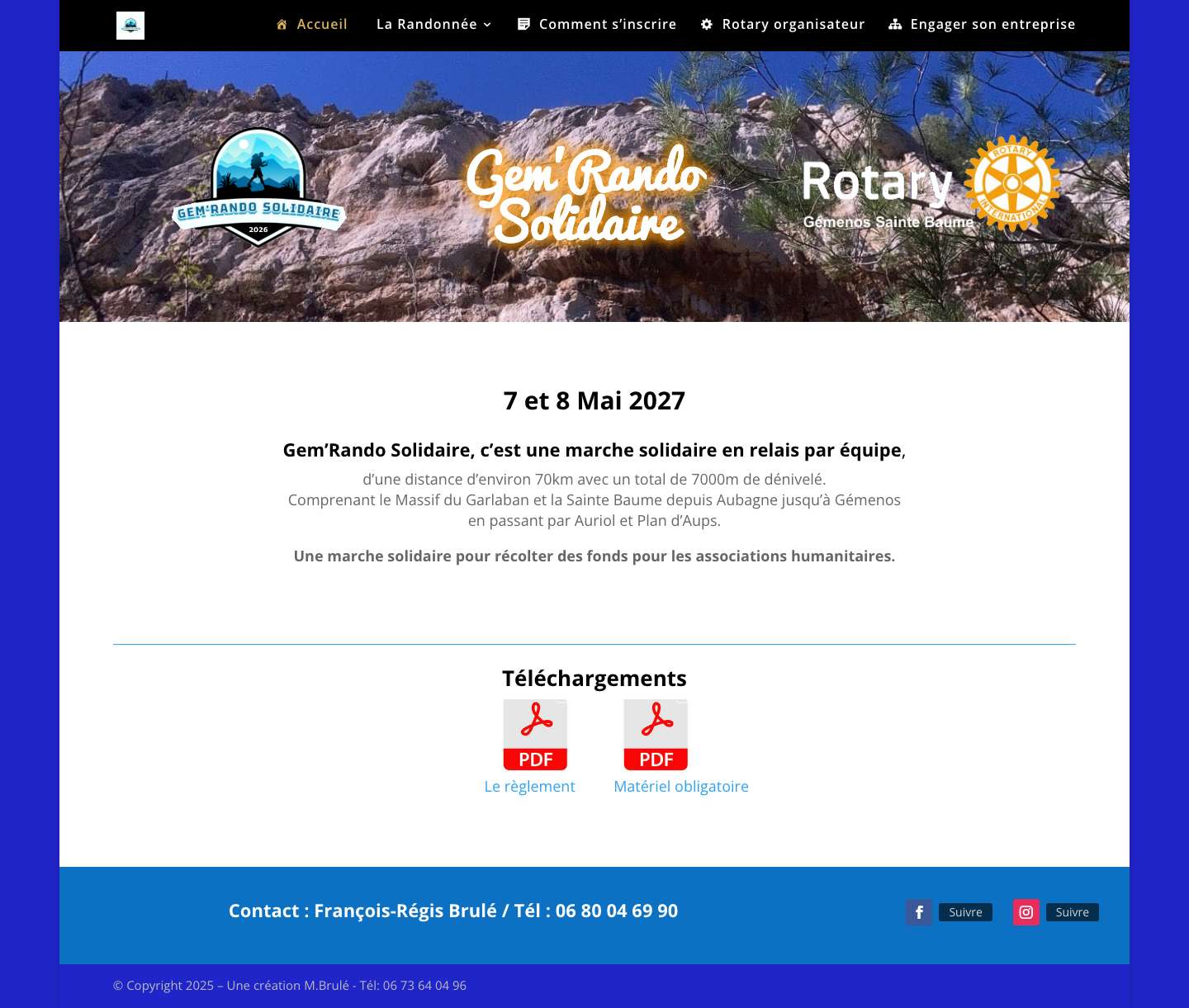 Gem'Rando Solidaire - Full Screenshot