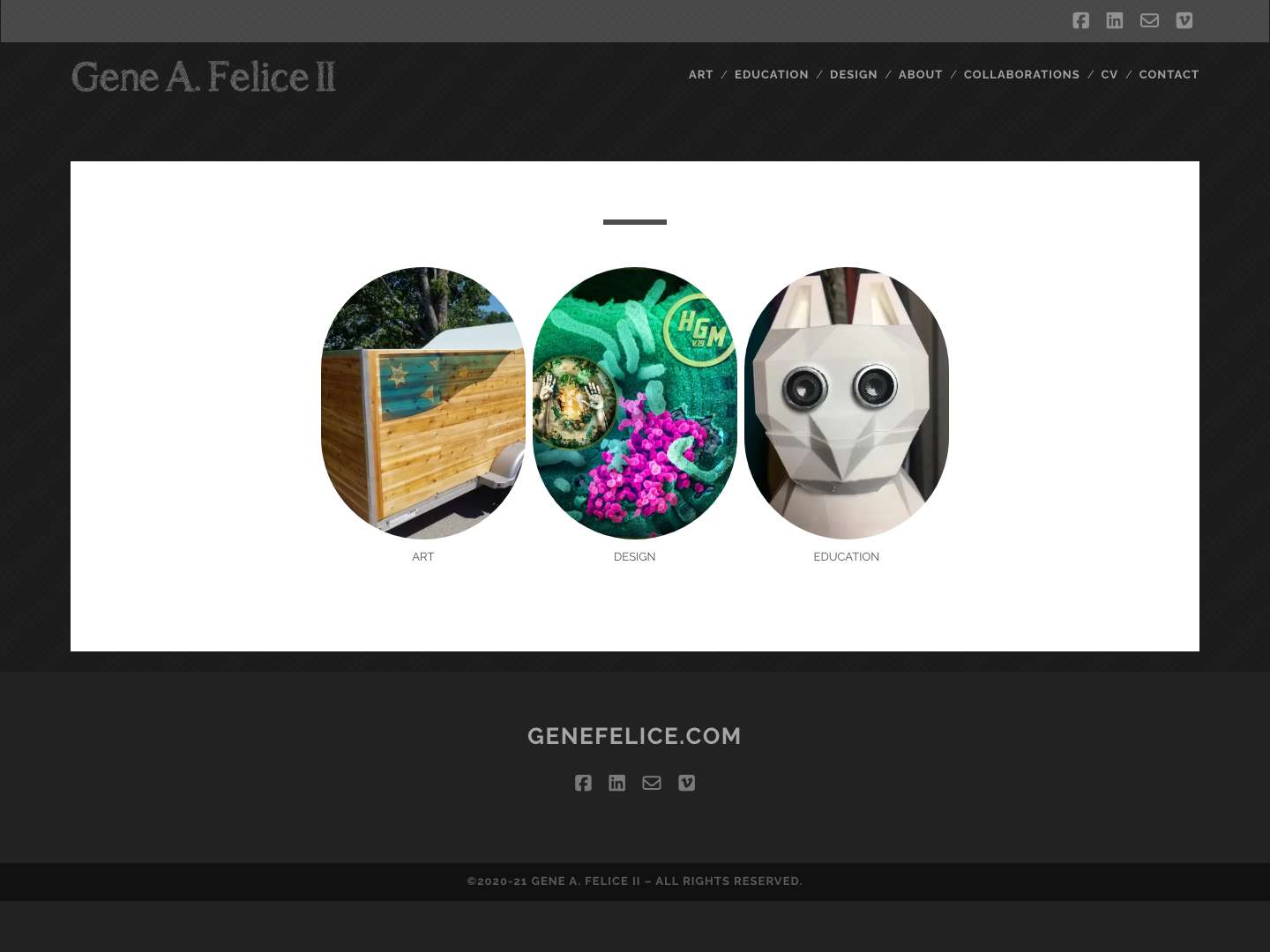 genefelice.com - Full Screenshot