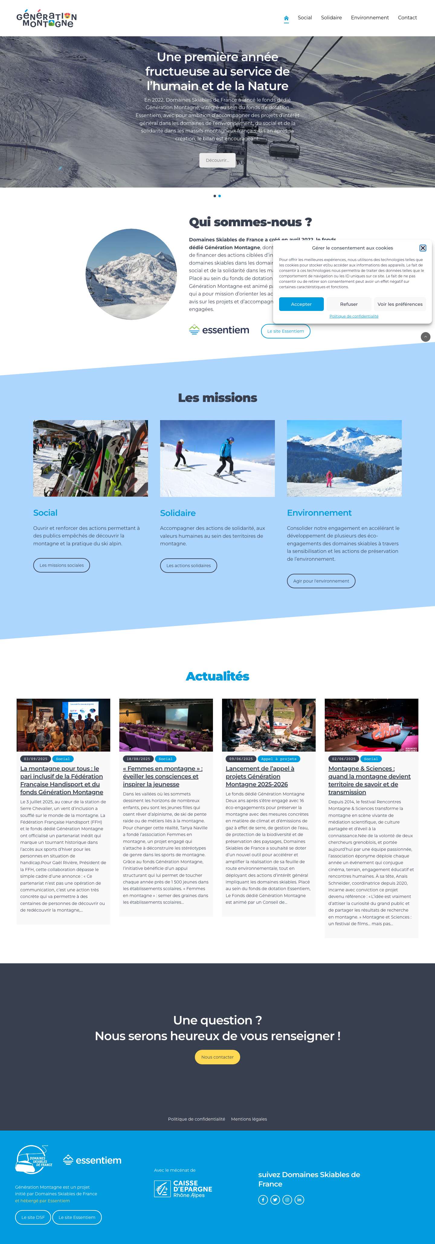 Génération montagne - Generation Montagne - Full Screenshot