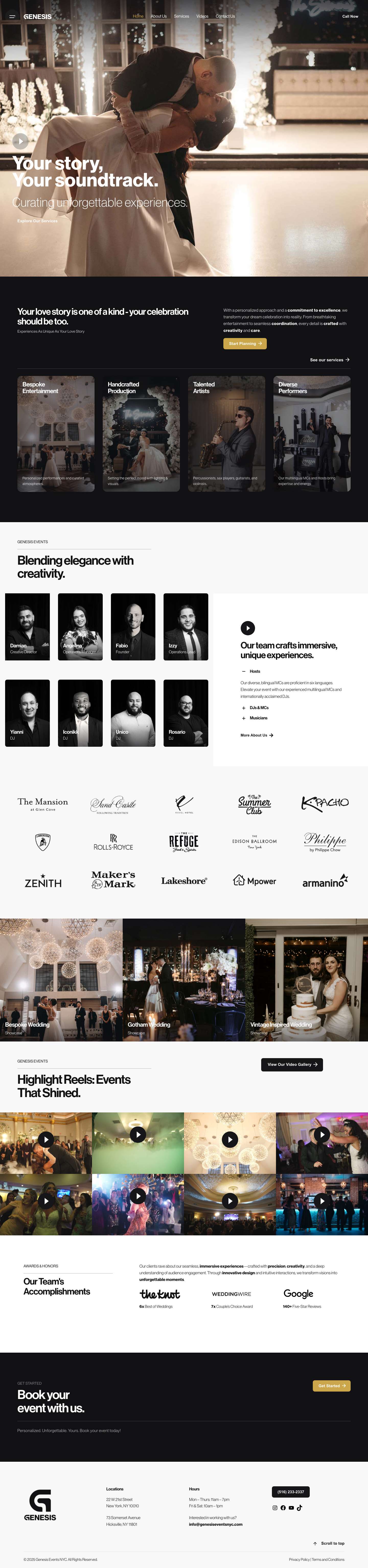 Genesis Events - Full Screenshot