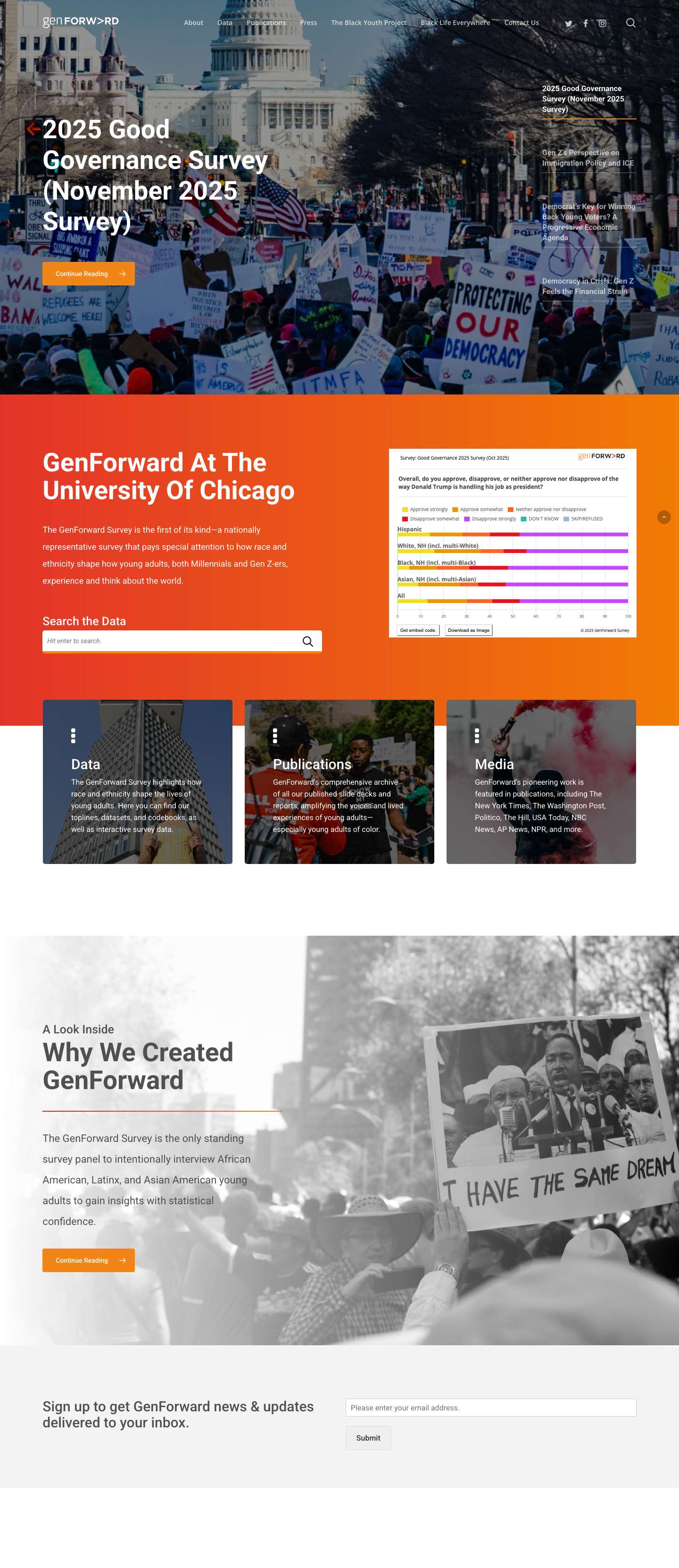 GenForward Survey - Full Screenshot