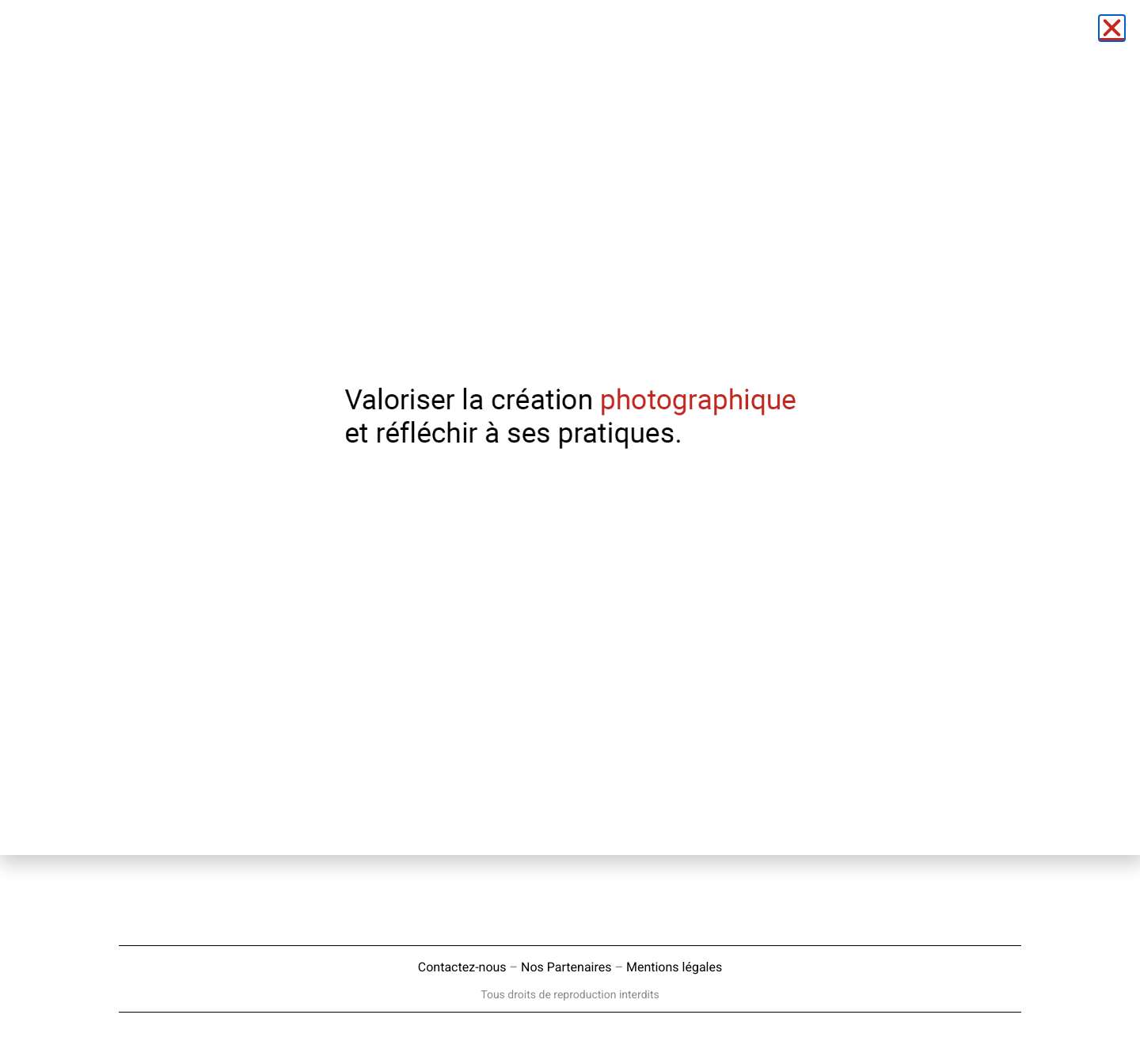 Les Gens d'images – Valoriser la création photographique et réfléchir à ses pratiques. - Full Screenshot