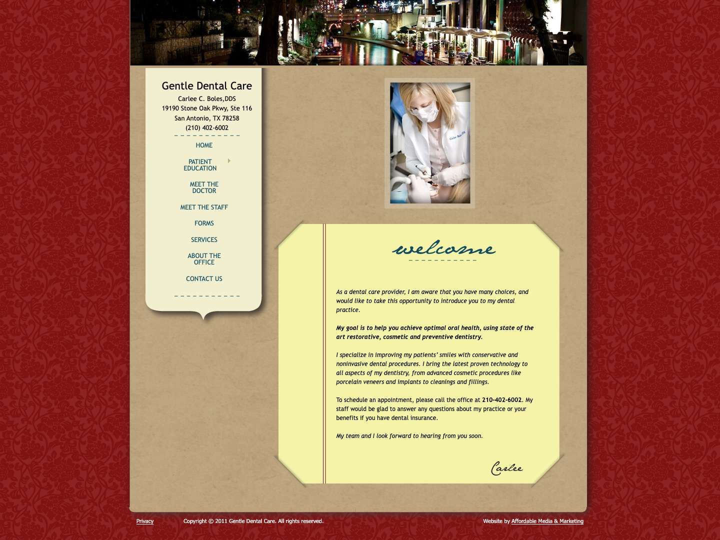 Your Dentist in San Antonio- Gentle Dental Care | Gentle Dental Care Your Dentist in San Antonio- Gentle Dental Care | Your San Antonio Dentist - Full Screenshot