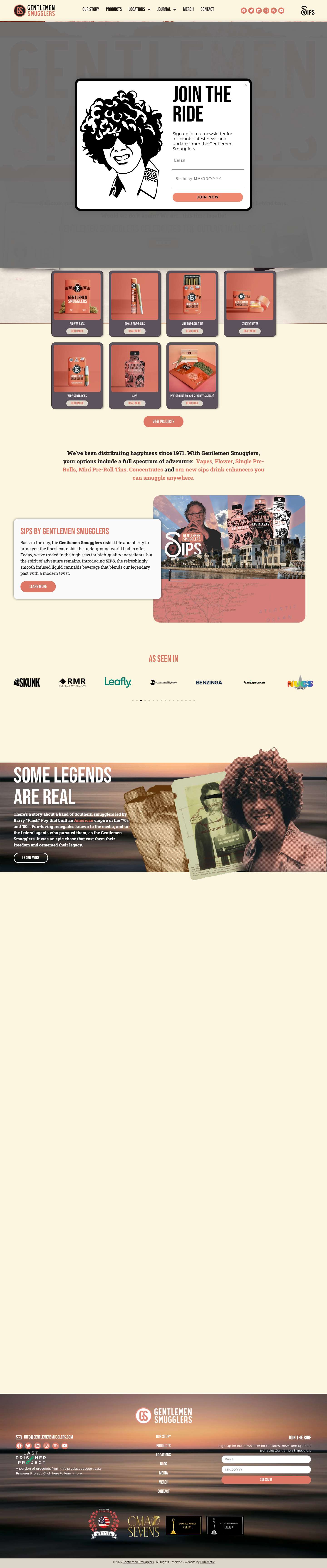 Gentlemen Smugglers • Enjoy the Ride! - Full Screenshot