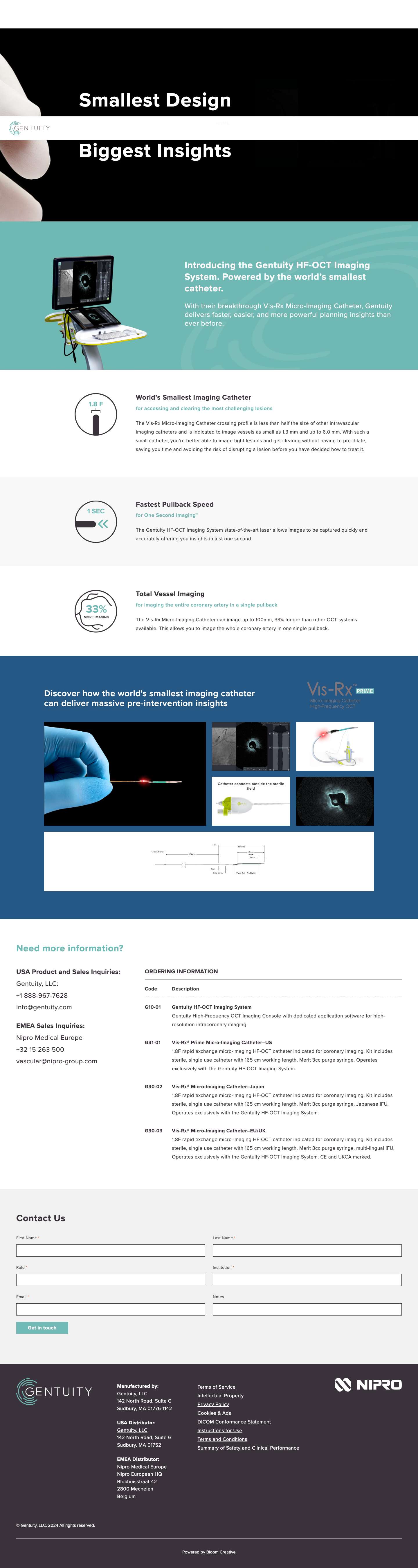 Gentuity - Full Screenshot