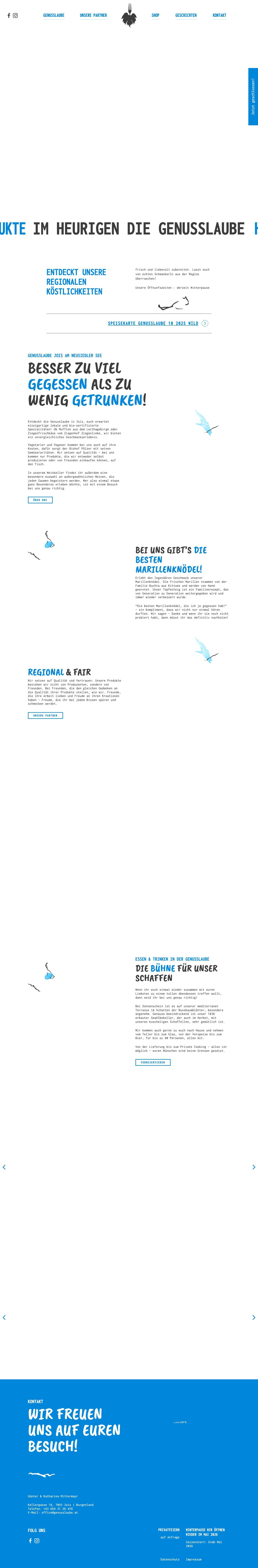 Genusslaube - Full Screenshot