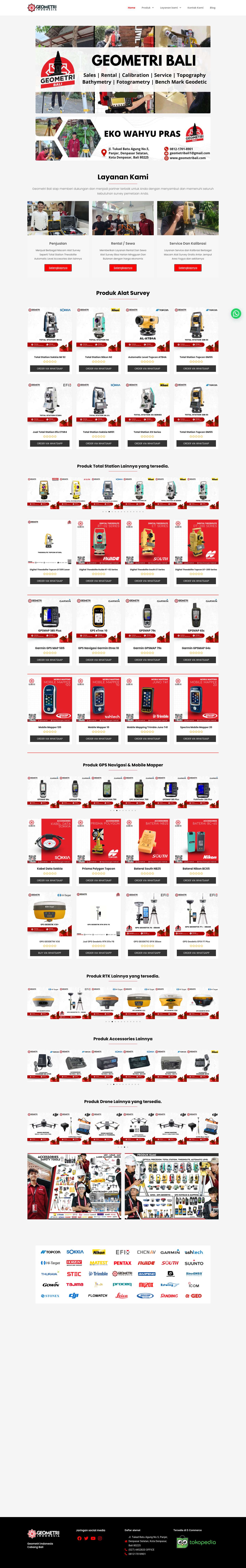 Alat Survey Bali Geometri IndonesiaJoinchat - Full Screenshot