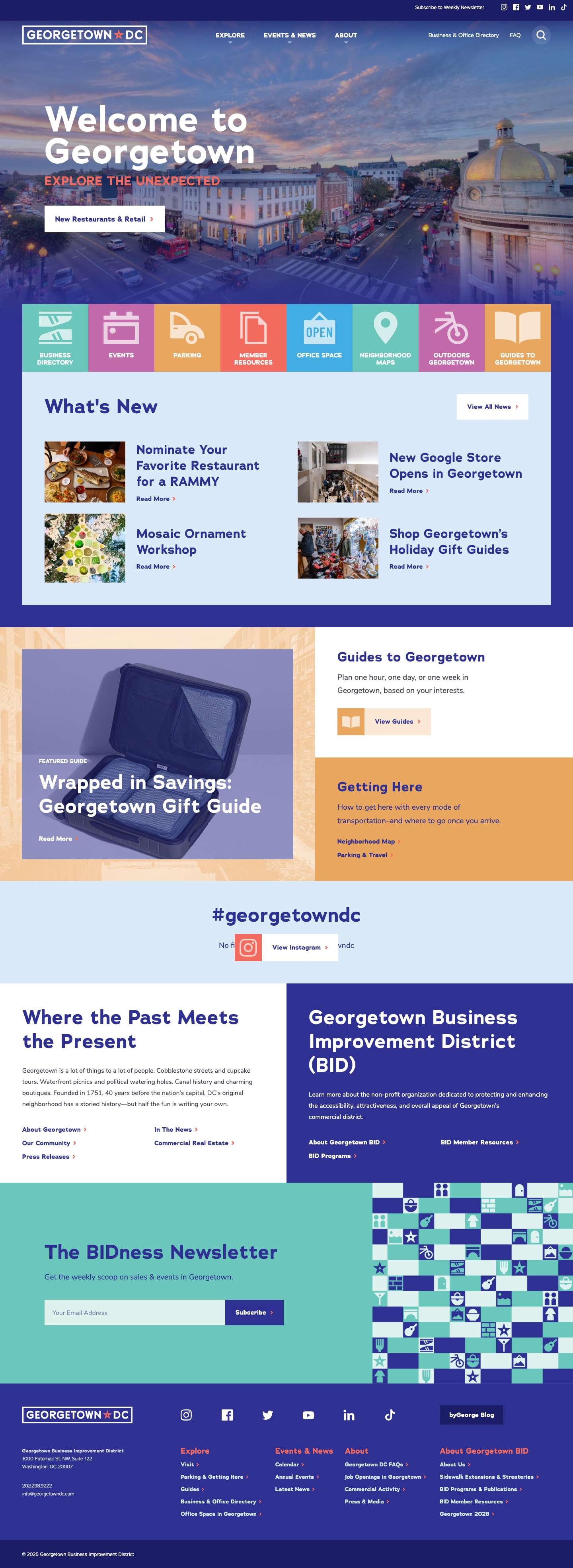 Georgetown DC - Explore Georgetown in Washington, DCInstagramFacebookTwitterGeorgetown DCInstagramFacebookTwitterGeorgetown DCInstagramFacebookTwitter - Full Screenshot