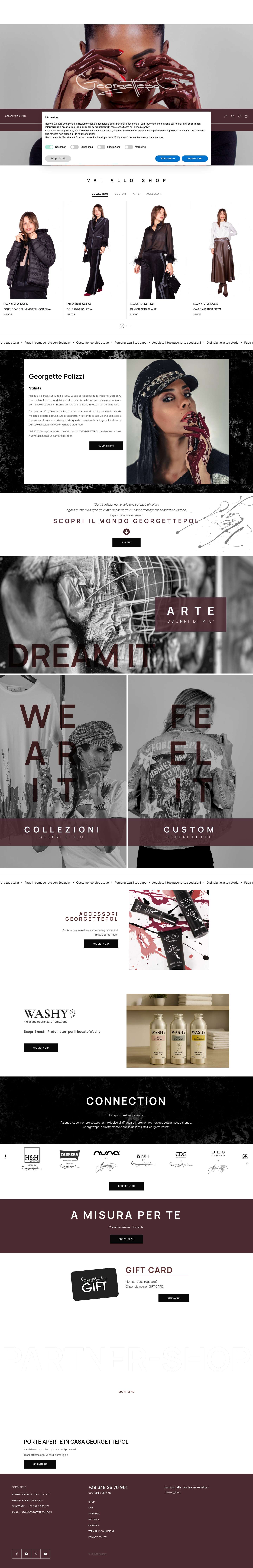 Georgettepol - Georgettepol Brand - Full Screenshot