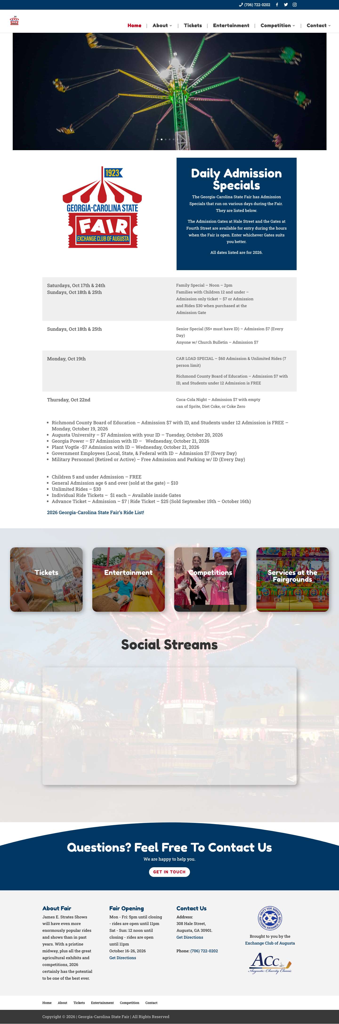 Georgia Carolina State Fair - It's Big Fun! - Full Screenshot