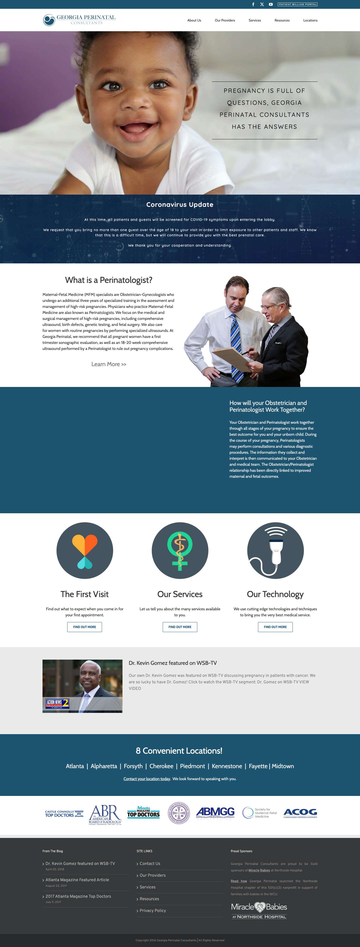 Georgia Perinatal Consultants – Georgia Perinatal Consultants - Full Screenshot