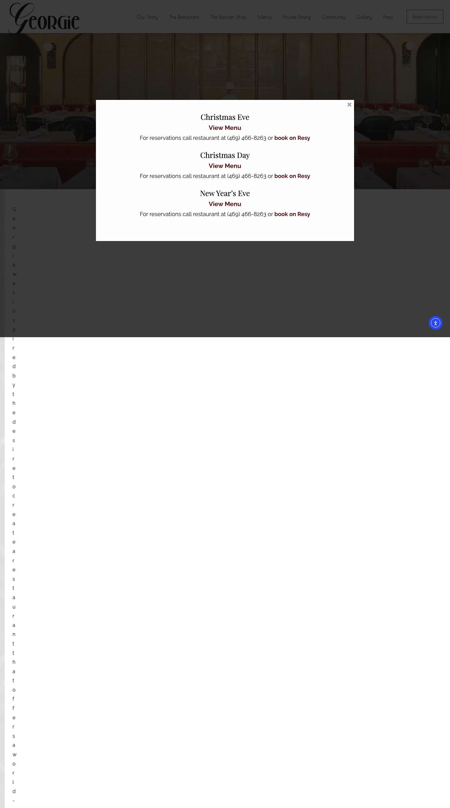 Georgie - Dallas, TX - Full Screenshot