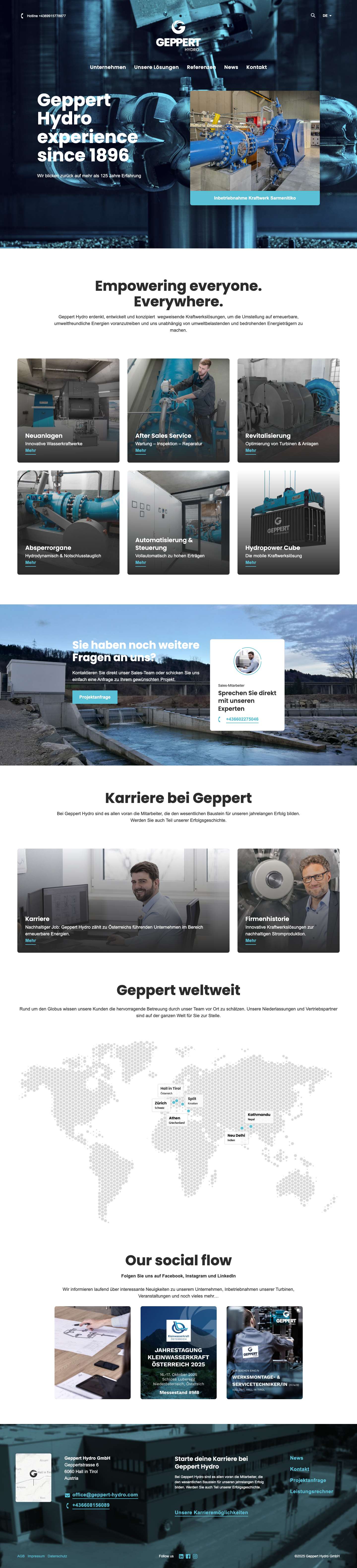 Geppert – Empowering Everyone. Everywhere - Full Screenshot